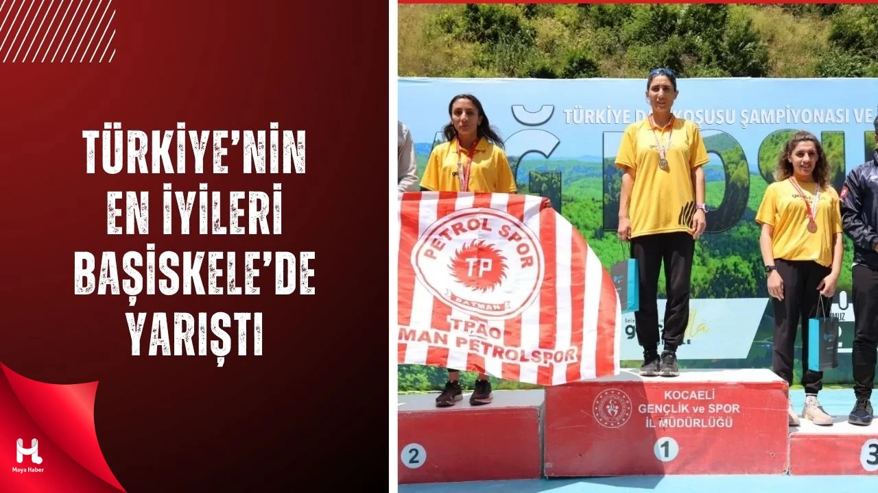 Türkiye Dağ Koşuları Şampiyonası Başiskele’de Yapıldı
