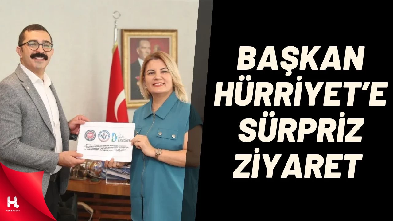 Genç Sağlık Sendikası Kocaeli Şubesinden Başkan Hürriyet’e Ziyaret