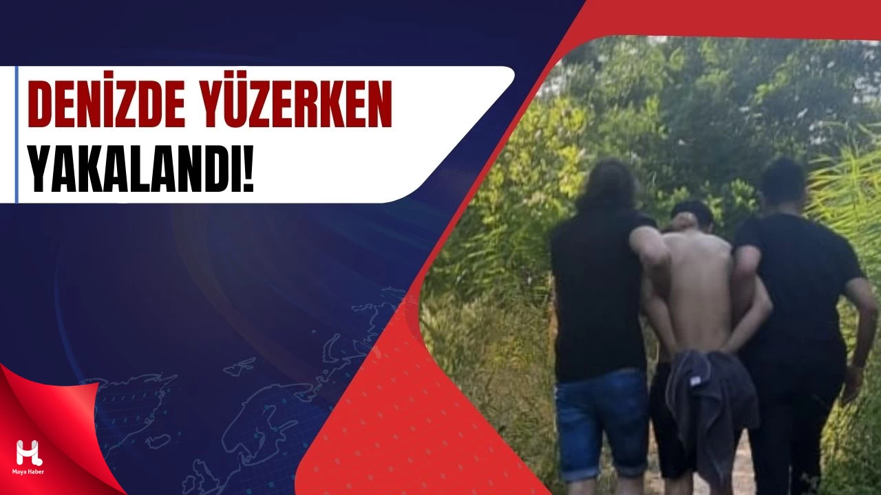 18 Yıl Cezalı Firari Denizde Yakalandı