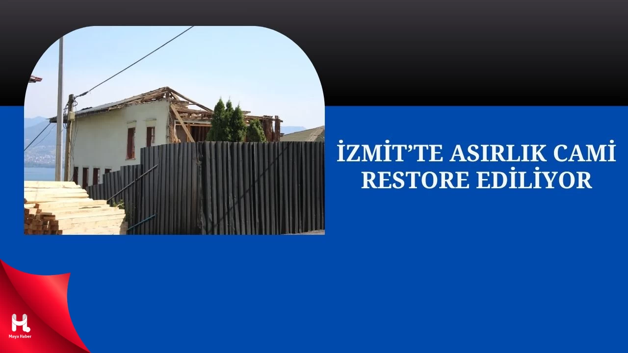 Kocaeli’nin Tarihi Camisi Restorasyona Kavuşuyor