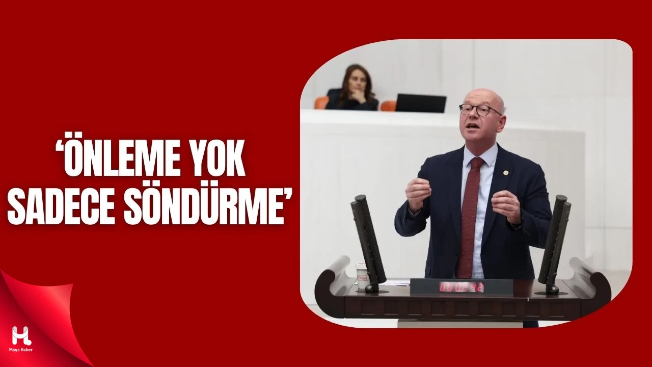 CHP’li Sarı’dan Bakan Yumaklı’ya Orman Yangını Tepkisi!