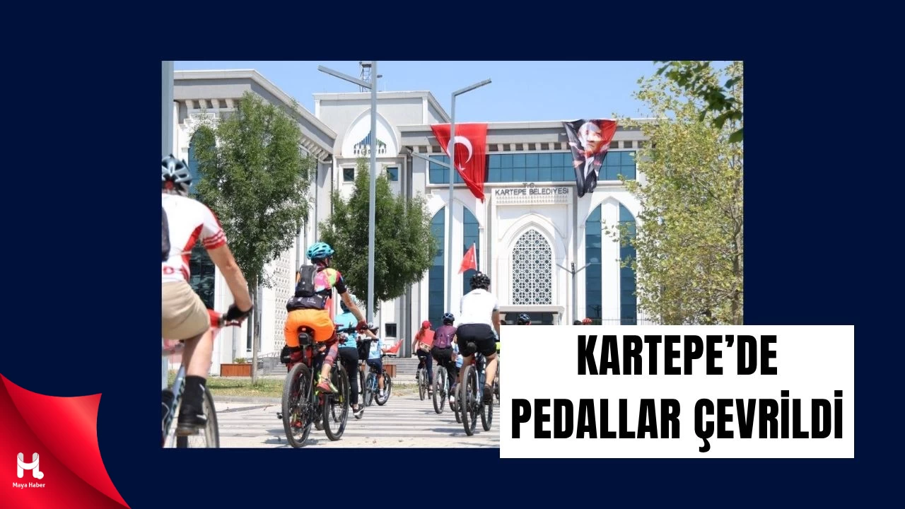 Kartepe’de 15 Temmuz İçin Pedallar Çevrildi