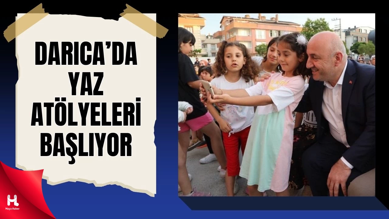 Darıca’da 3–6 Yaş Grubu Çocuklara Özel Yaz Atölyeleri Başlıyor