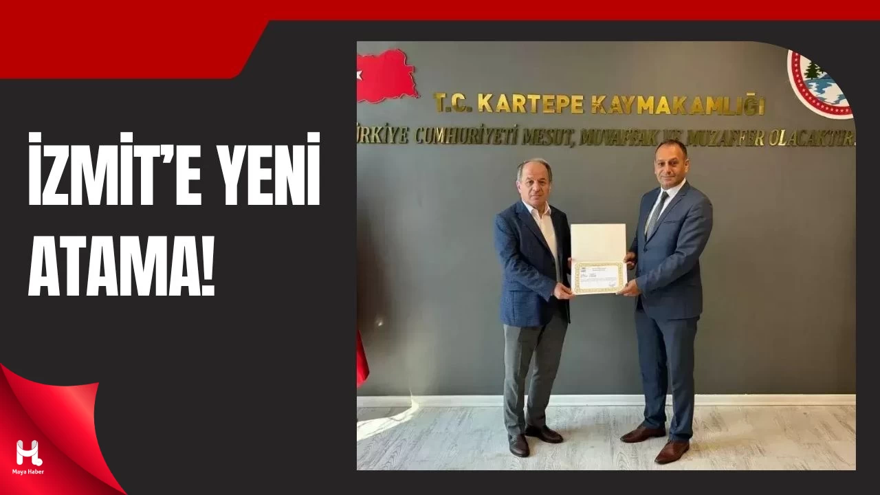 Dr. Harun Arslan İzmit İlçe Sağlık Müdürü Olarak Atandı