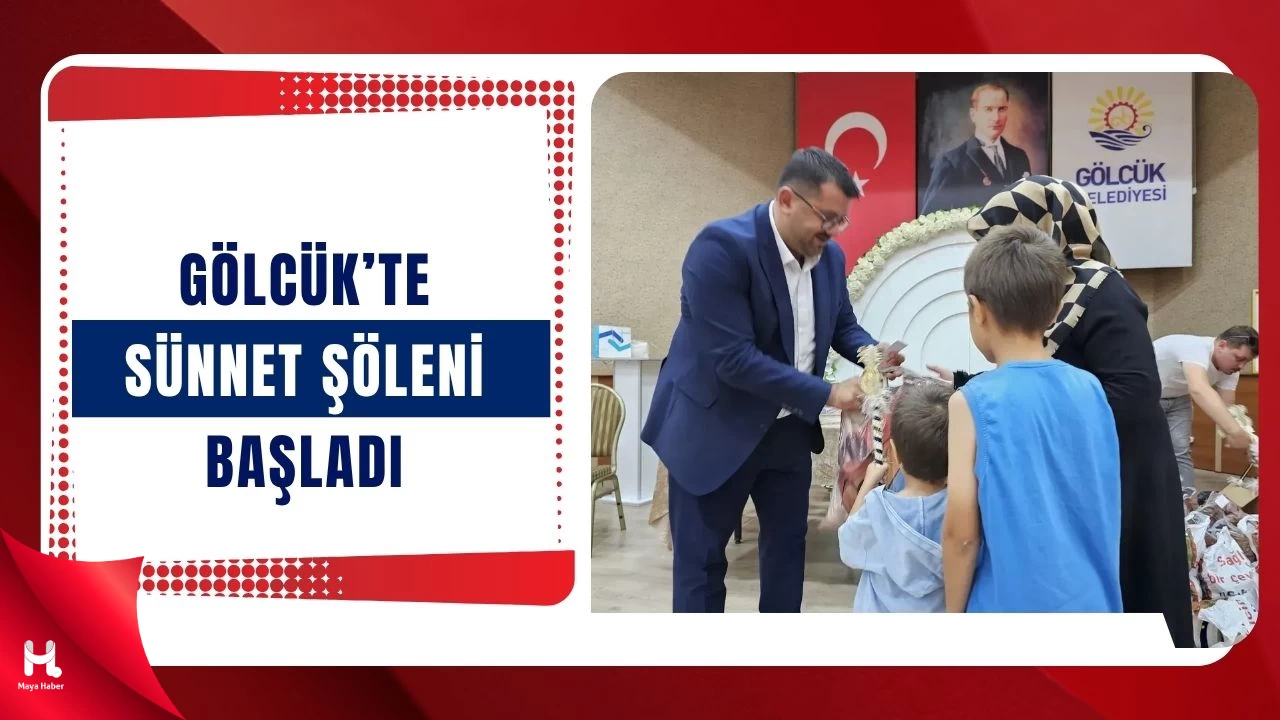 Gölcük Belediyesi Geleneksel Sünnet Şöleni Başladı