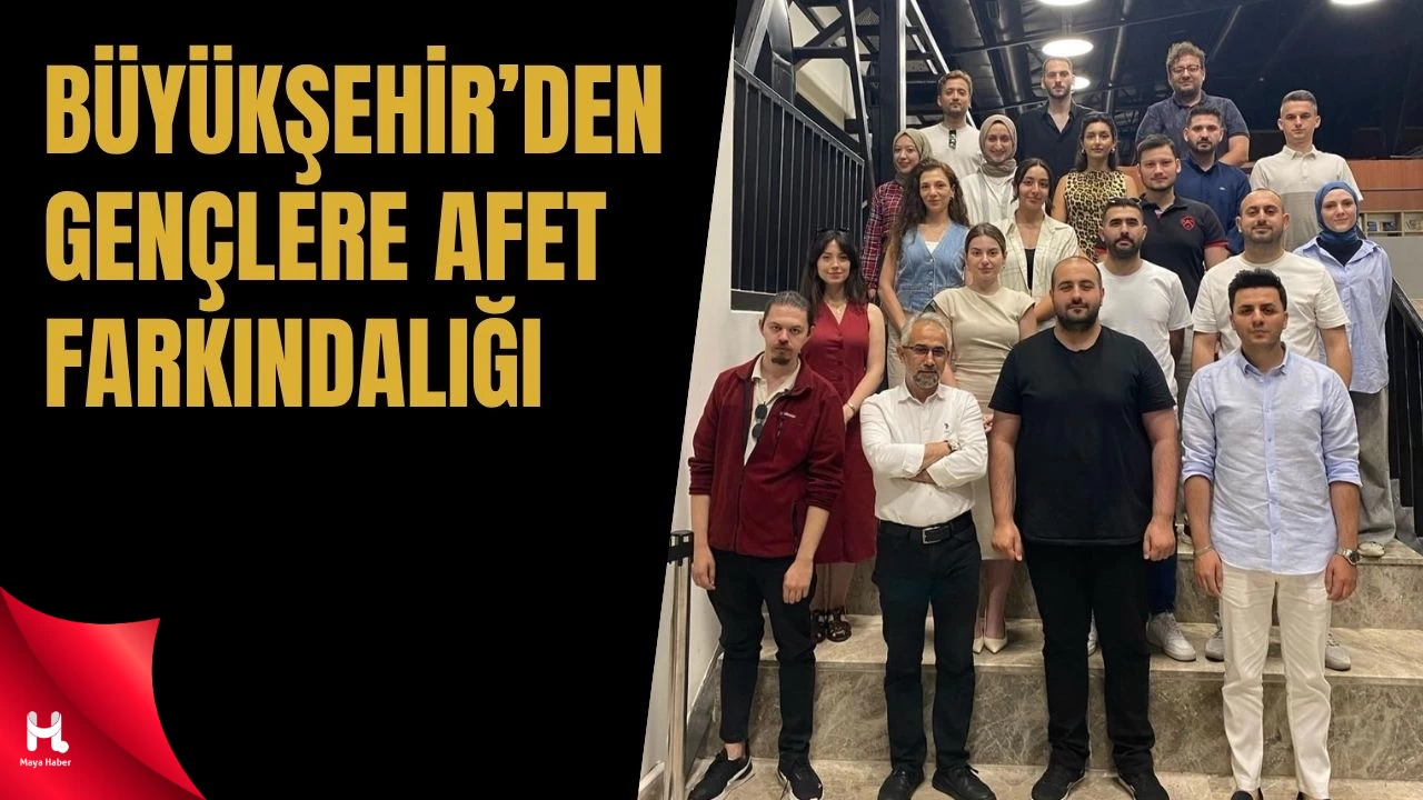 Kocaeli Büyükşehir Belediyesi’nden Gençlere Afet Bilinci Aşılandı