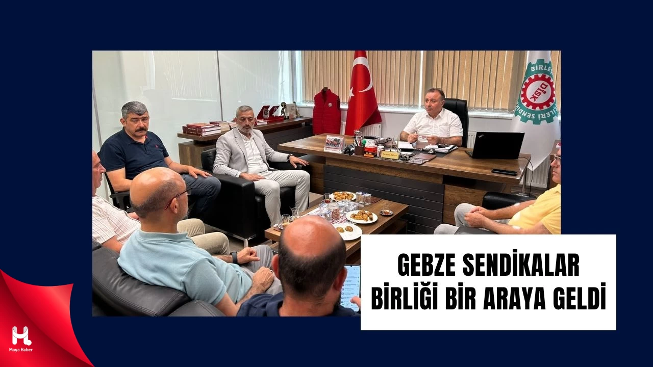 Gebze Sendikalar Birliği’nden Filistin’e Destek