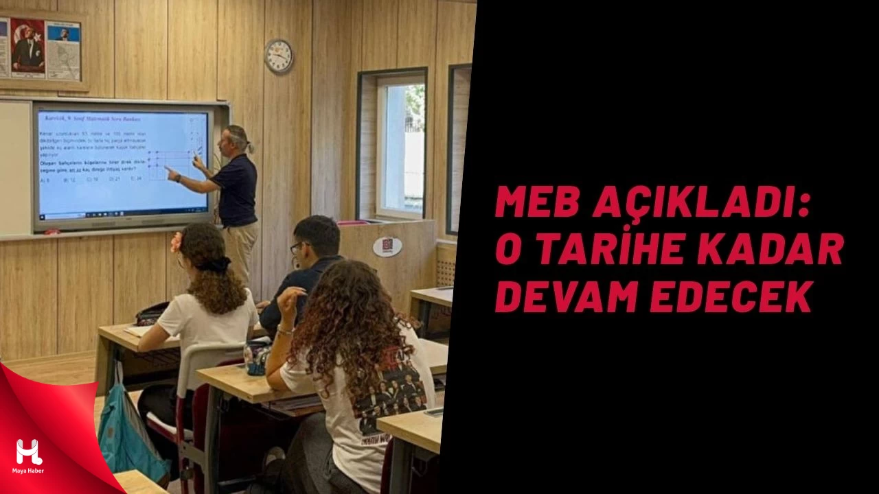 MEB'in Yaz Okullarında Eğitimler Başladı