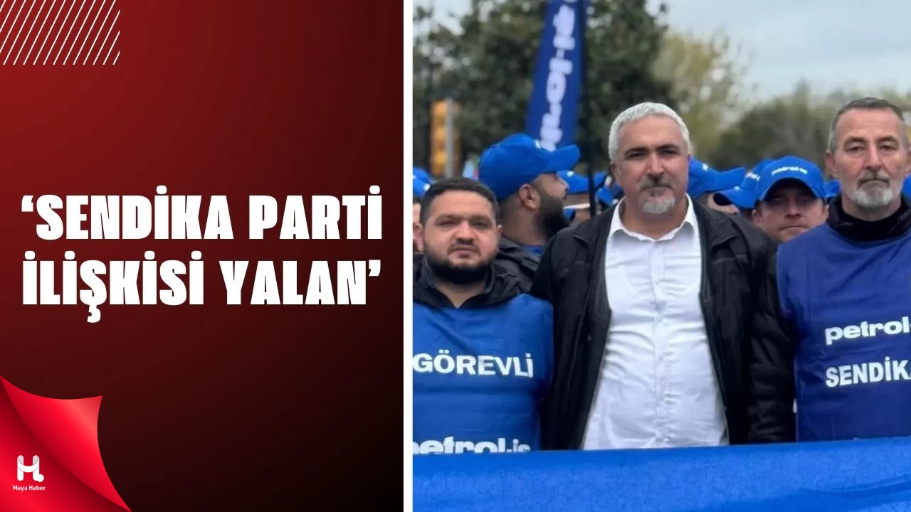 Şivan Kırmızıçiçek Net Konuştu: Sendikanın Partiyle Alakası Yok!