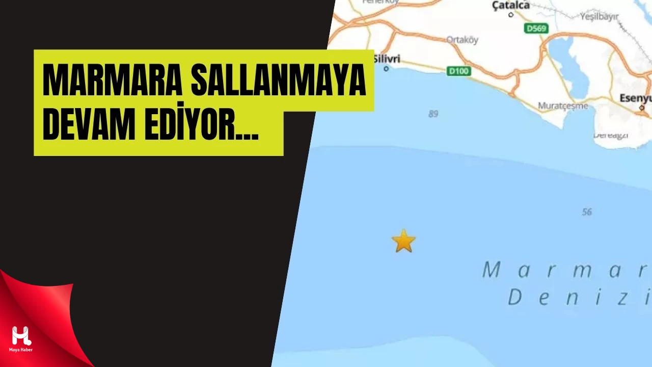 İstanbul Silivri'de 3.8 Büyüklüğünde Deprem