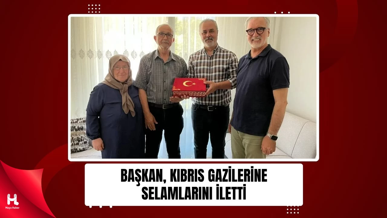 İzmit Belediyesi'nden Kıbrıs Gazilerine Vefa Ziyareti