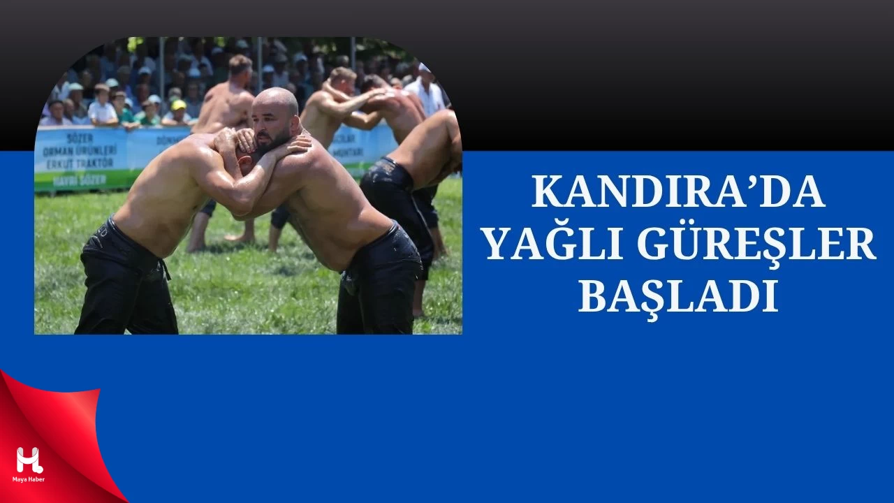 Kandıra’da Yağlı Güreş Coşkusu: 550 Güreşçi Er Meydanında