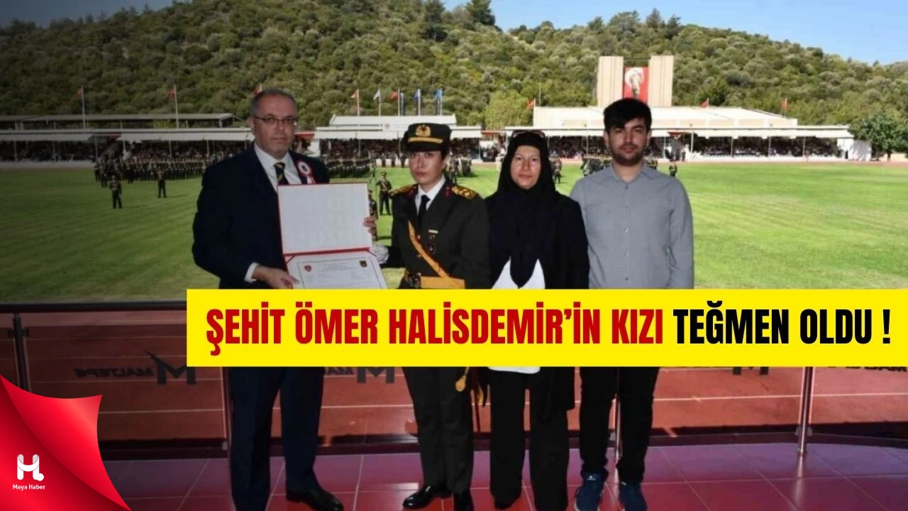 15 Temmuz Kahramanının Kızı Teğmen Oldu