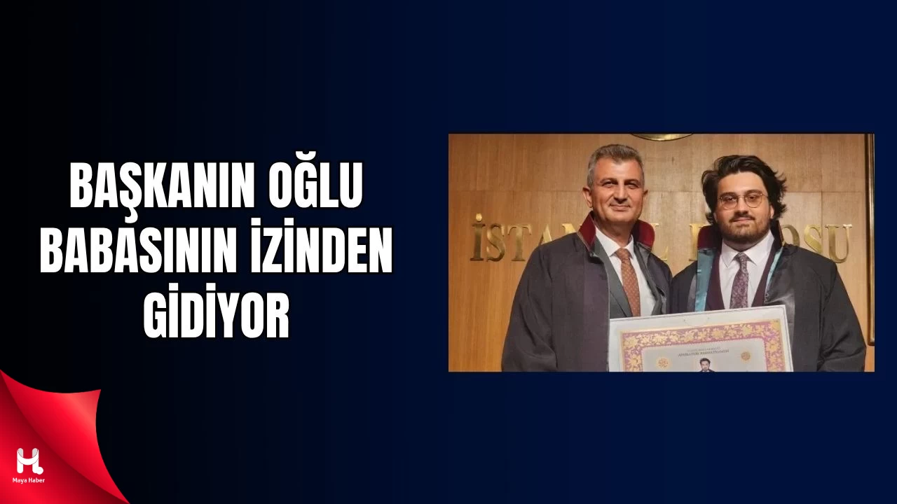 Gölcük Belediye Başkanı Ali Yıldırım Sezer'in Oğlu Avukat Oldu