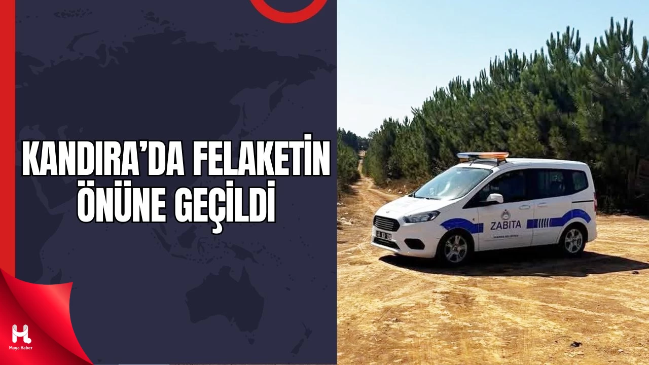 Kandıra’da Zabıta Felaketi Önledi