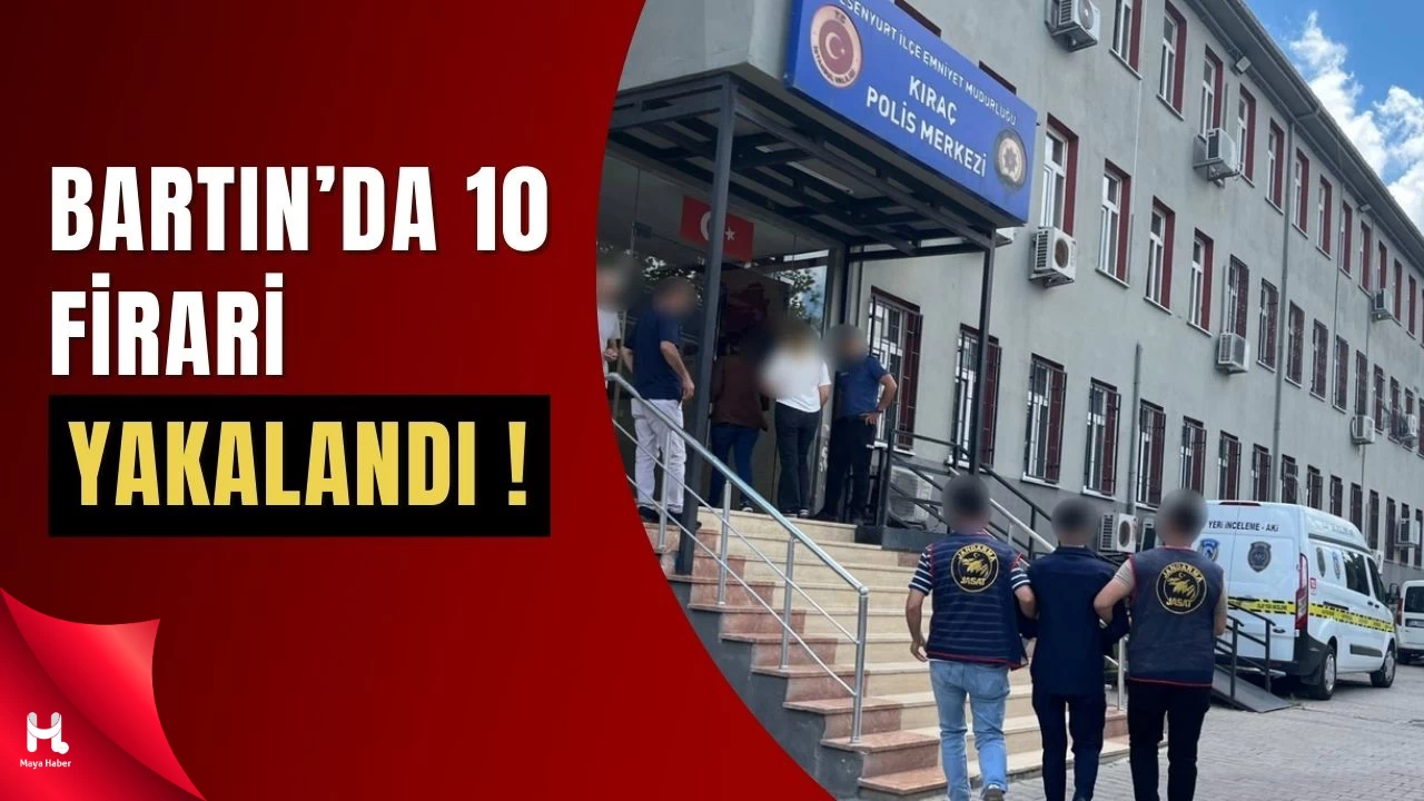 Bartın Merkezli Operasyon: 10 Tutuklama