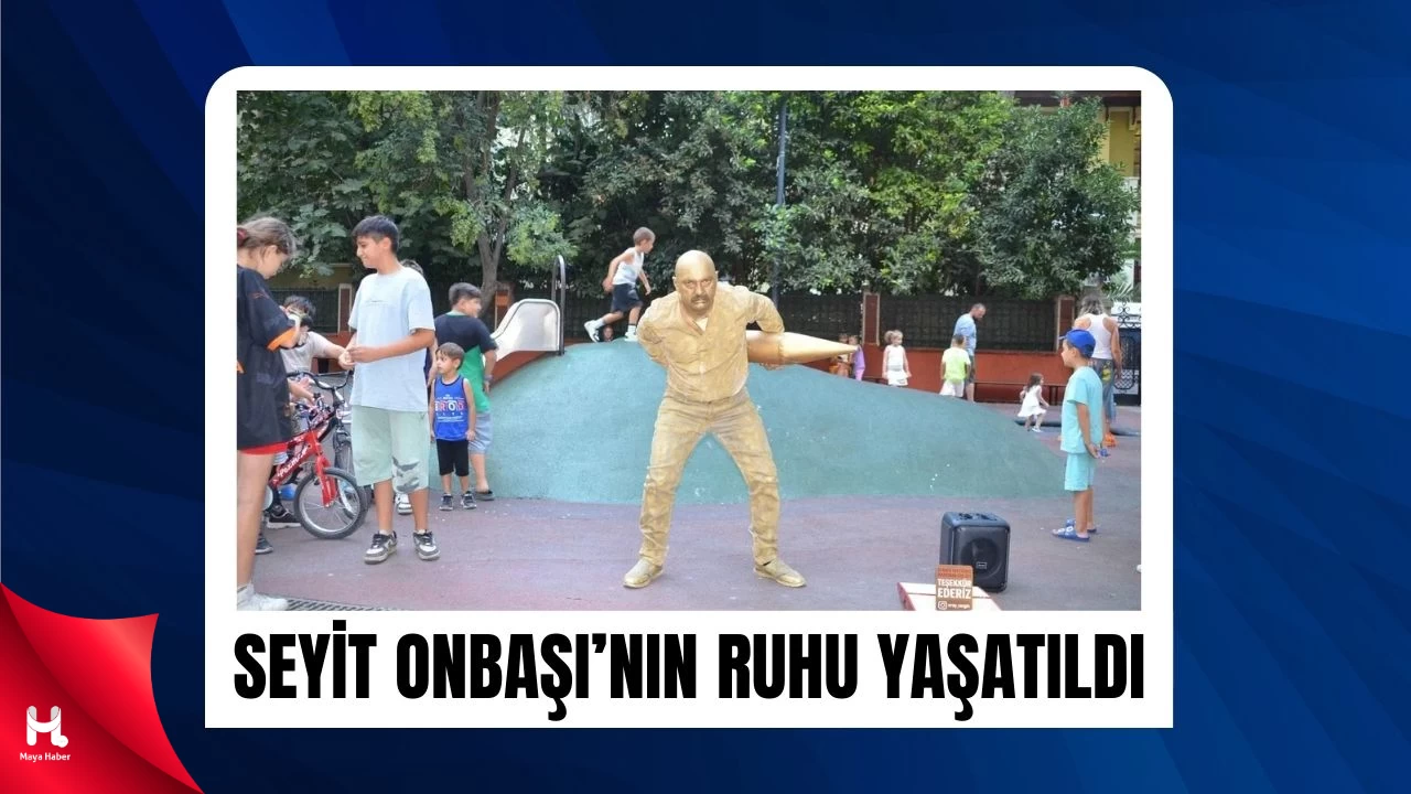 Seyit Onbaşı İzmit’te Canlı Heykel Performansıyla Yaşatıldı!