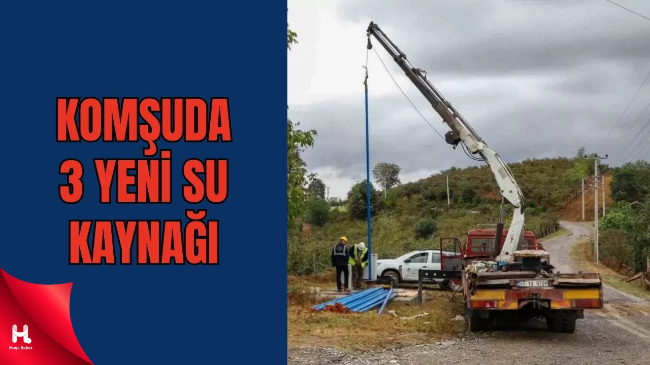 Sakarya’nın İki İlçesine 3 Yeni İçme Suyu Kaynağı