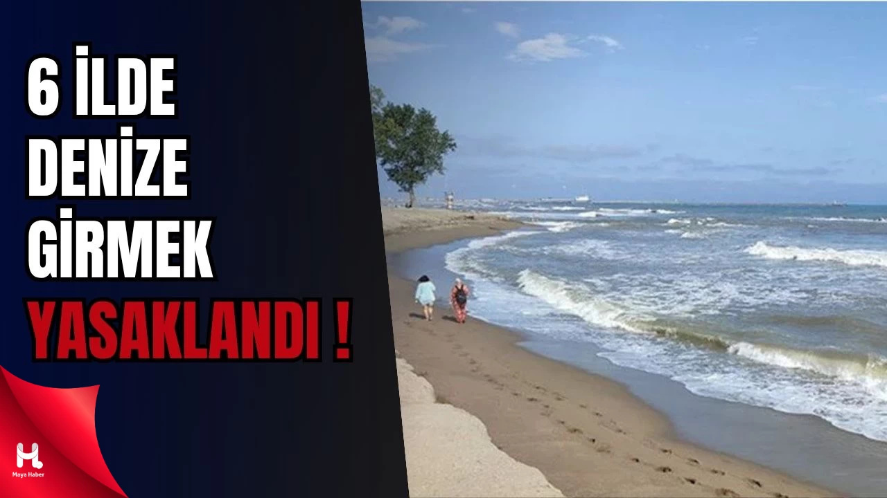 Kocaeli’den Giresun’a 6 İlde Plajlar Kapatıldı