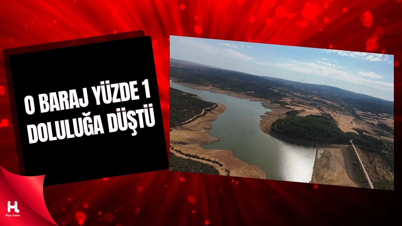 Kadıköy Barajı’nda Su Seviyesi Kritik Seviyeye Düştü