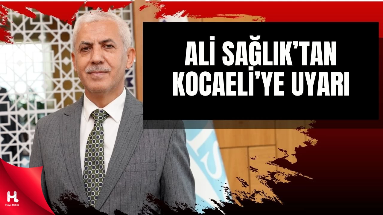 İSU Genel Müdürü Ali Sağlık’tan Kocaeli'ye Su Uyarısı