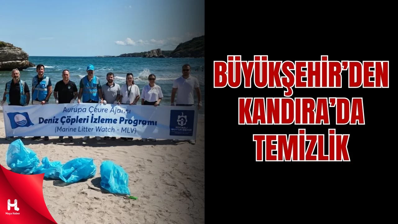 Kandıra'da Sahillerde Temizlik Durmaksızın Devam Ediyor