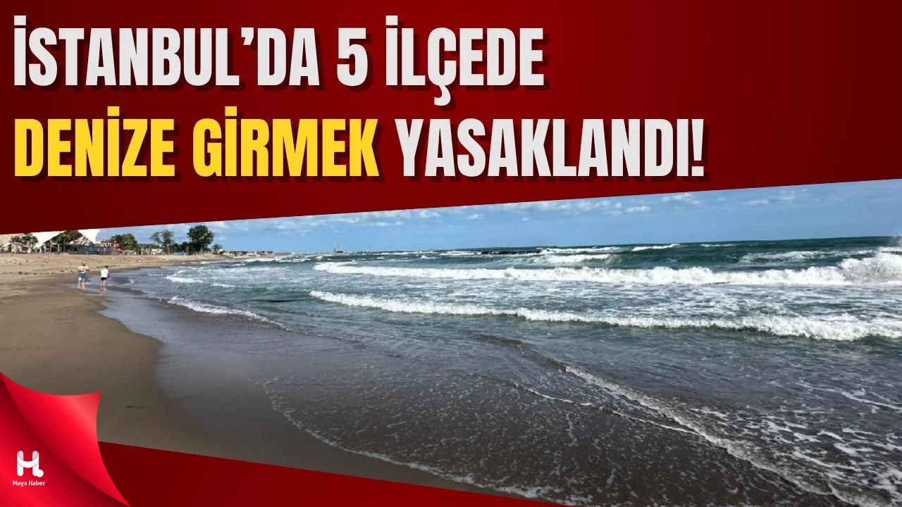 İstanbul’un Bazı Sahillerine Geçici Yasak Geldi
