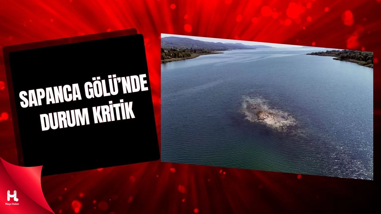 Sapanca Gölü’nde Su Krizi Derinleşiyor