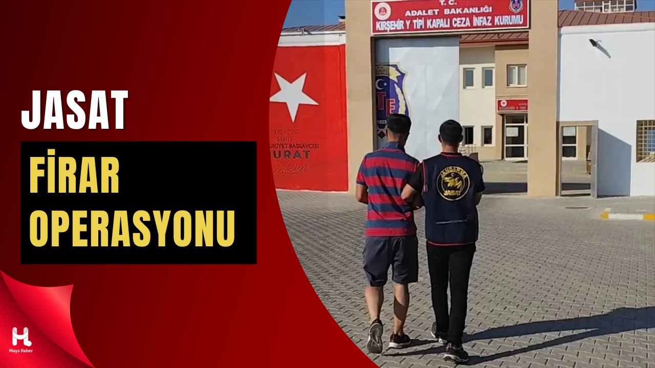 Kırşehir’de Firar Girişimi Uzun Sürmedi