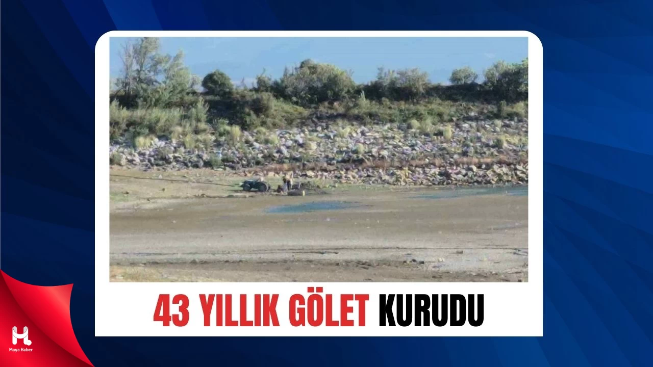 Ülküköy Göleti Tamamen Sularını Kaybetti