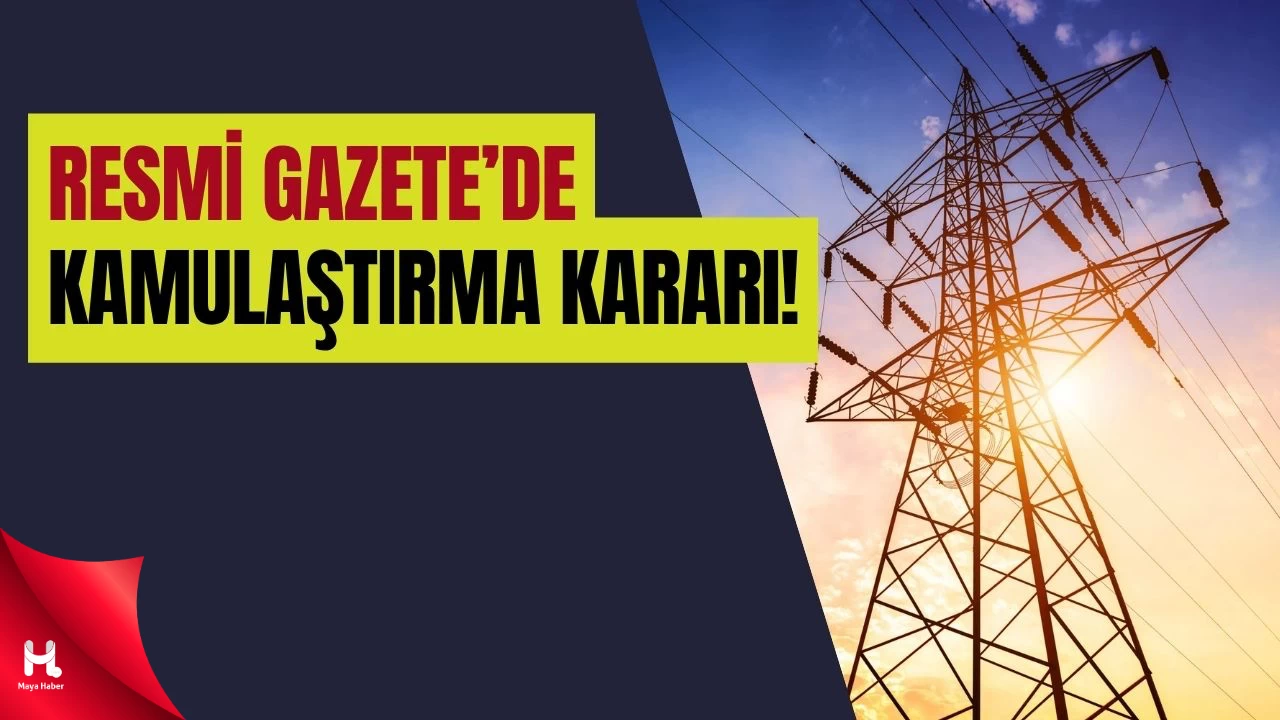 Enerji Hattı İçin Acele Kamulaştırma!