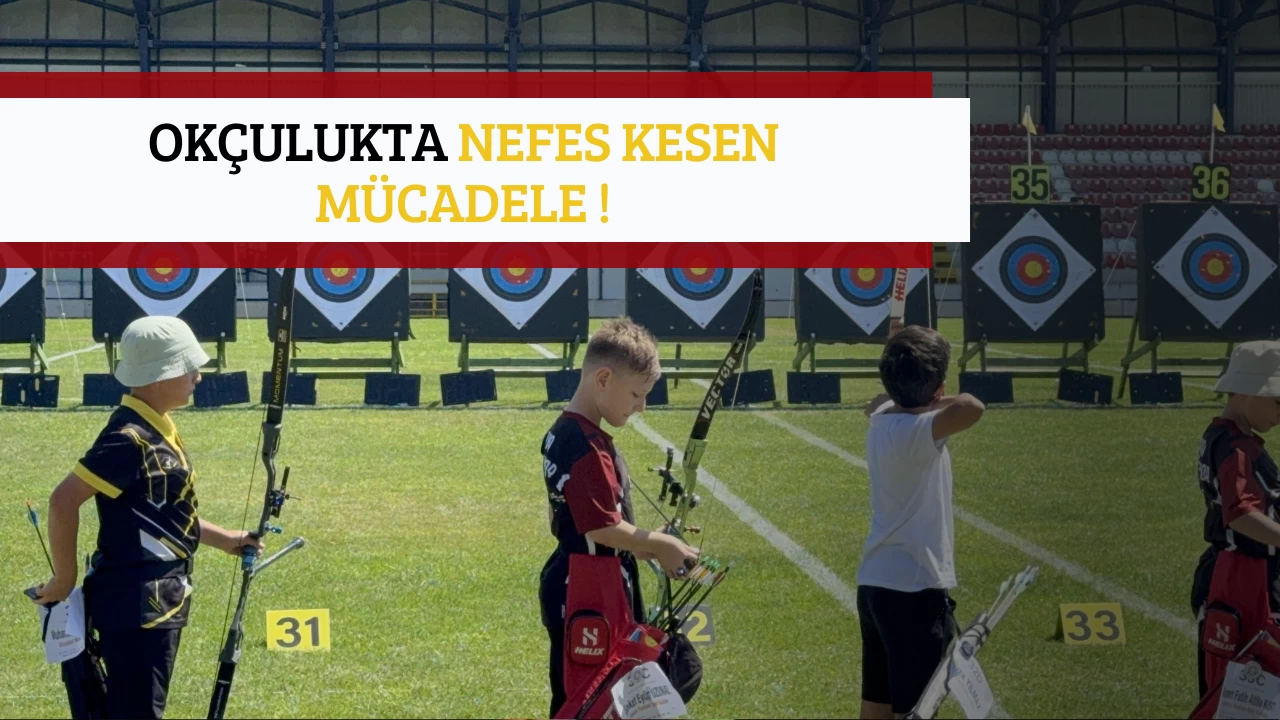Düzce’de Minik Okçular Türkiye Şampiyonasında Buluştu