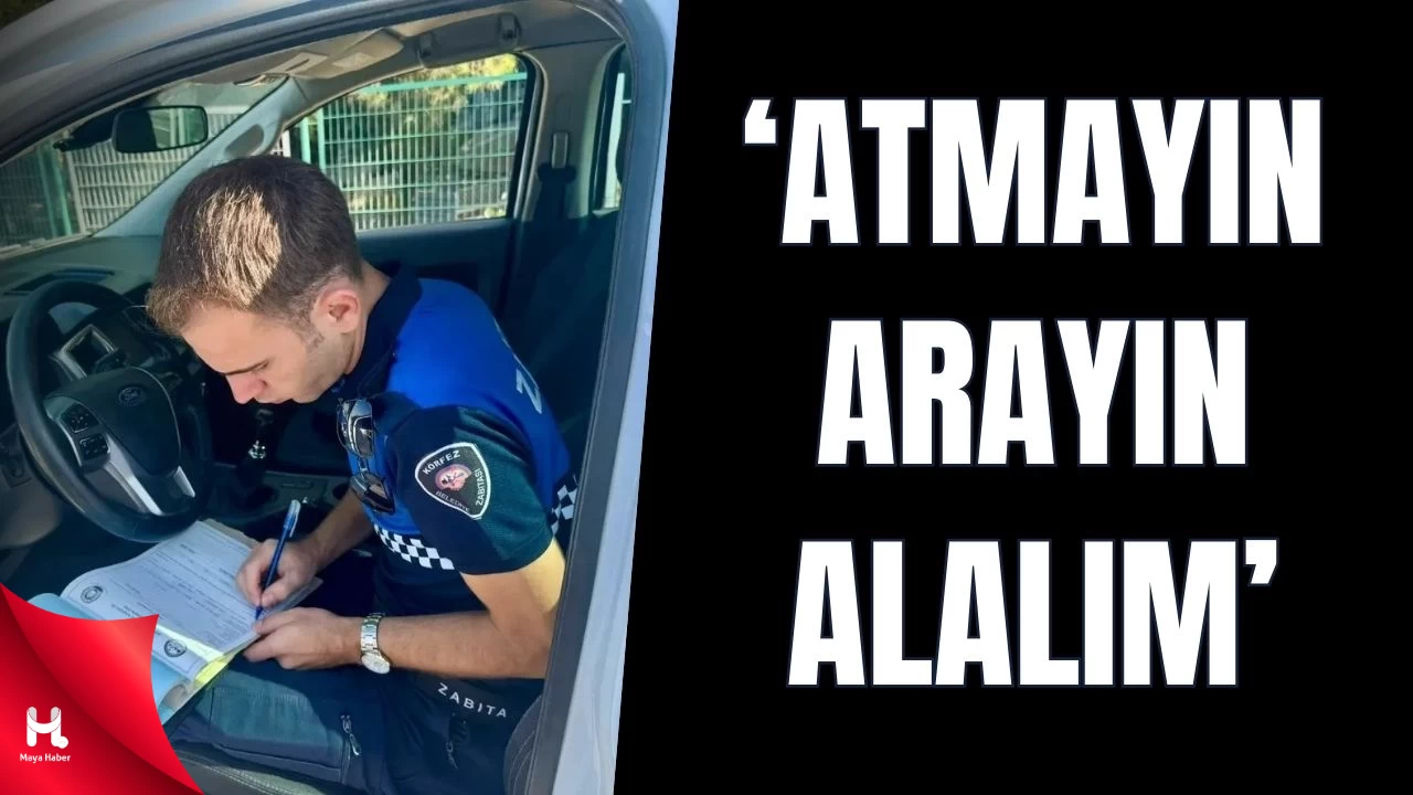 Körfez Belediyesi'nden Moloza Karşı Fotokapan