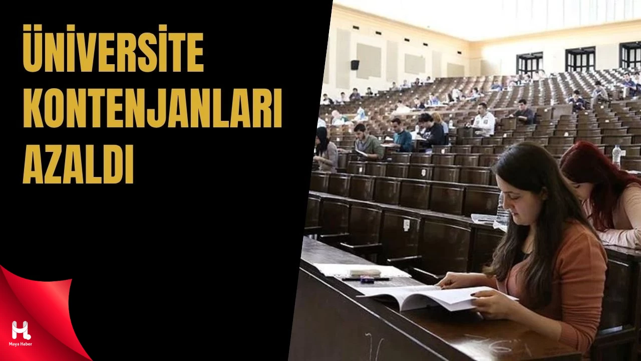 Üniversite Kontenjanlarında Büyük Düşüş