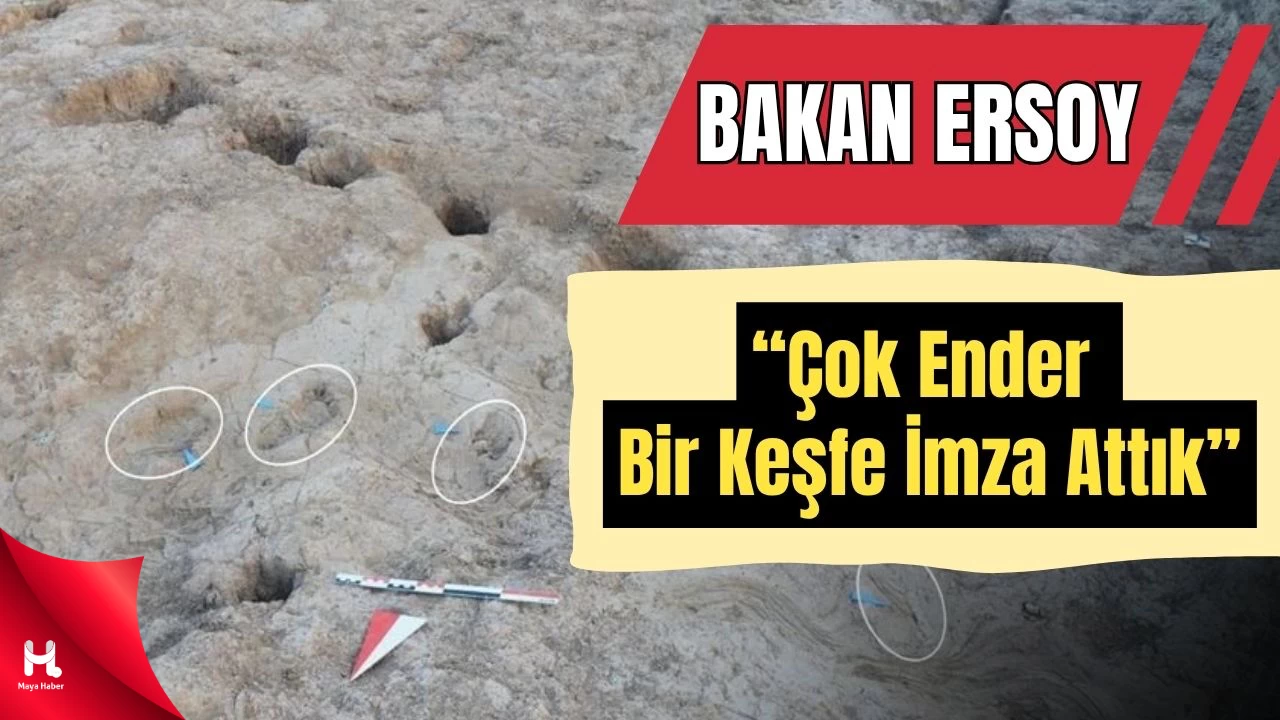 Hatay’da 7 Bin Yıllık İnsan Ayak İzleri Bulundu