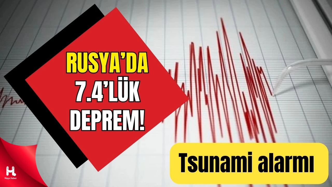 Kamçatka sallandı: Sahiller için tsunami uyarısı yapıldı
