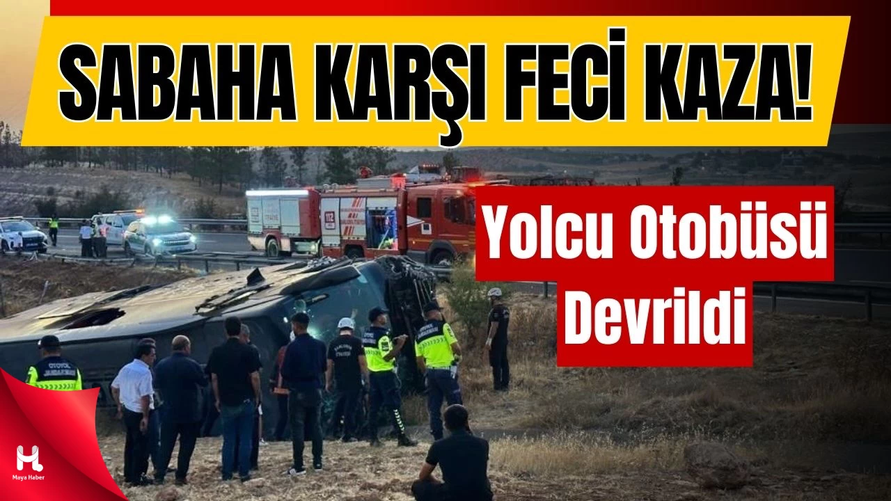 Şanlıurfa’da Otobüs Kazası: Çok Sayıda Yaralı Var