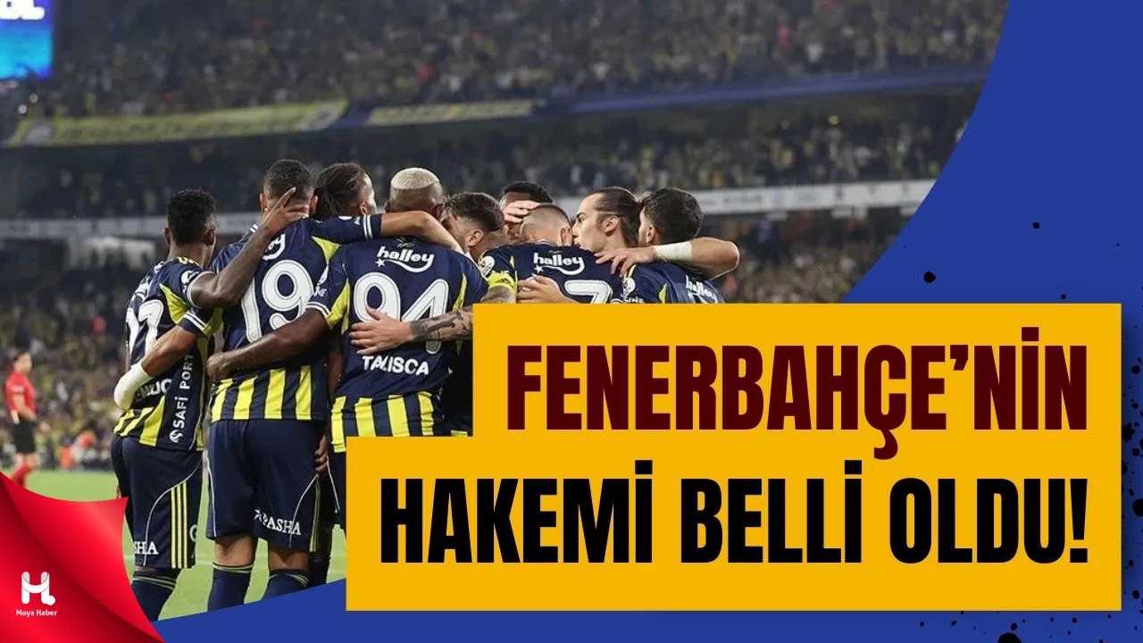 UEFA Avrupa Ligi’nde Fenerbahçe’nin Hakemi Belli Oldu