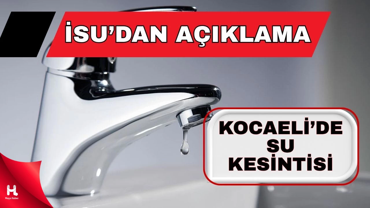 22 Eylül Kocaeli Su Kesintisi Listesi Açıklandı