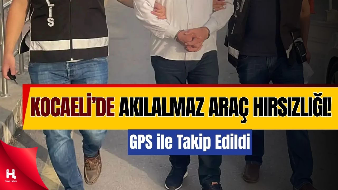 Kiralık Otomobilin Anahtarını Kopyaladılar, GPS ile Çaldılar