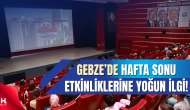 Gebze Kültür Merkezi’nde renkli ve dolu dolu hafta sonu