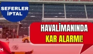 Selahaddin Eyyubi Havalimanı’nda Kar Alarmı Başladı