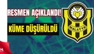Resmi Karar Geldi: Yeni Malatyaspor Küme Düşürüldü