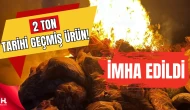 Hatay’da Son Kullanma Tarihi Geçmiş 2 Ton Ürün İmha Edildi