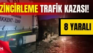 Yolcu Otobüsünün de Karıştığı Zincirleme Kazada 8 Kişi Yaralandı