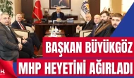 MHP İl Başkanı Tuncay Batı'dan Başkan Büyükgöz’e Ziyaret
