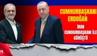 Cumhurbaşkanı Erdoğan, İran Cumhurbaşkanı Pezeşkiyan ile Görüştü