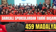 Darıcalı Sporcular 2025 Yılında 459 Madalya Kazandı