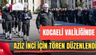 Emekli Vali Yardımcısı İnci İçin Kocaeli Valiliğinde Resmi Tören