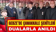Gebze’de 18 Mart Töreni Düzenlendi: Şehitler İçin Dualar Edildi
